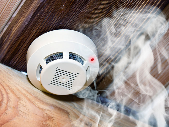 Installing smoke detectors can save your life and your property