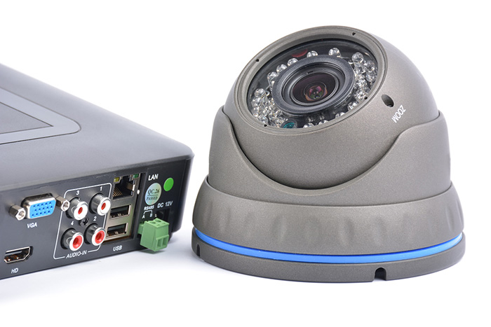 Surveillance cameras are affordable and easy to install 