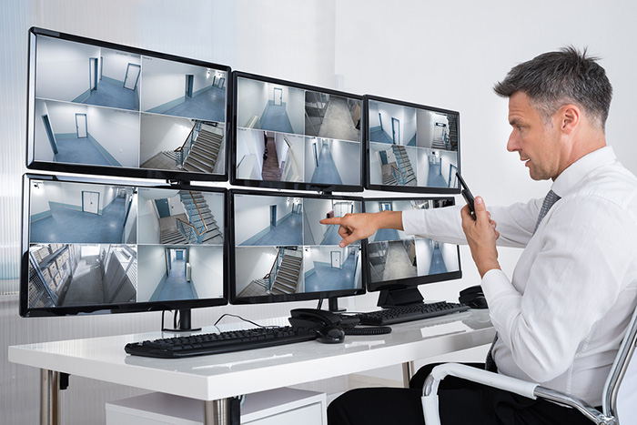 Video surveillance systems monitoring can be done 24/7 for quick response