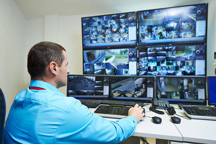 The monitoring center reacts appropriately and immediately to alerts from your home security system