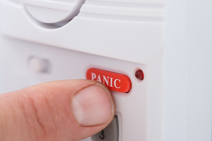 Modern residential alarm systems can include panic button for emergency assistance
