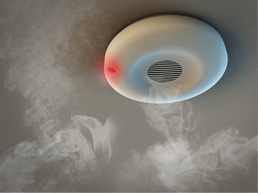 Smoke and heat detectors quickly alert you to danger of fire in your home or business