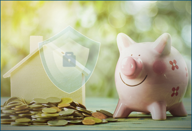 How can a monitored home security system help me save money