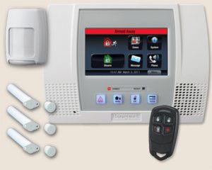 Honeywell Lynx control panel offers a smartly-designed touch-screen that is very easy to operate.